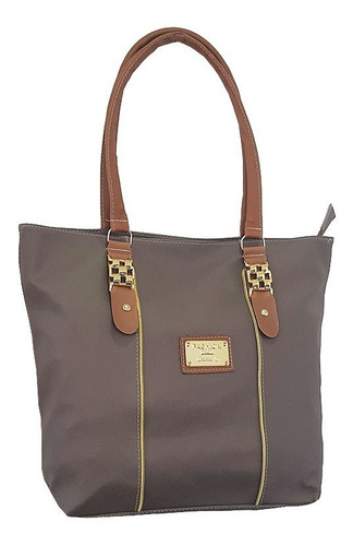 Imagem 3 de 8 de Bolsa Feminina Grande De Ombro Barata Tecido Sintético Bs17