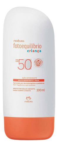 Loción Protectora P Niños Fps50 200ml Fotoequilibrio Natura
