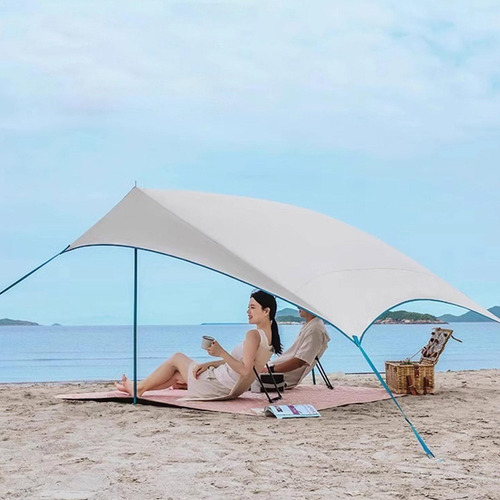 Refugio Solar De La Carpa De Playa Carpa Para La Playa Cuerp