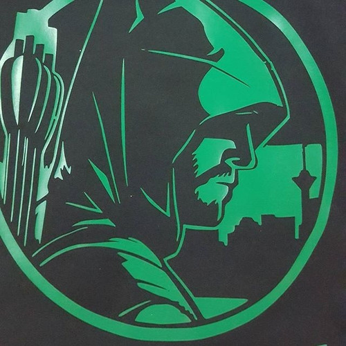 Imagen 3 de 3 de Arrow - Flecha Verde - Oliver Queen Remera De Comics