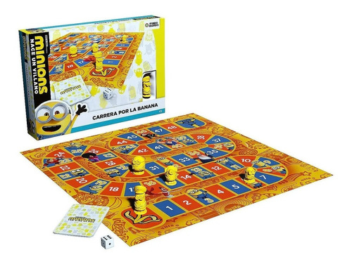 Minions Nace Un Villano Juego De Mesa Carrera Por La Banana