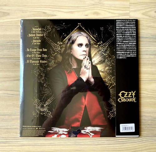 Vinilo Ozzy Osbourne - Patient Number 9 (ed. Japón, 2022)