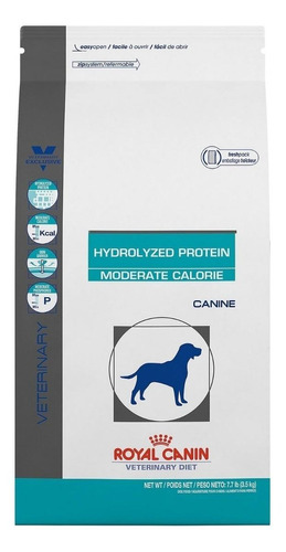 Imagen 1 de 1 de Alimento Royal Canin Veterinary Diet Canine Hydrolyzed Protein Moderate Calorie para perro adulto todos los tamaños sabor mix en bolsa de 11.5kg