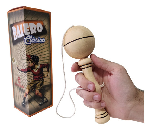 Balero Clasico De Madera 