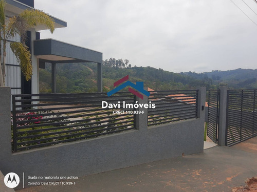 Imagem 4 de 15 de Bela Casa De Campo Com Acabamento Moderno Portão Atibaia-sp - Di155