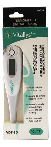 Termómetro Digital Rápido Vitallys Plus Vdt-3d