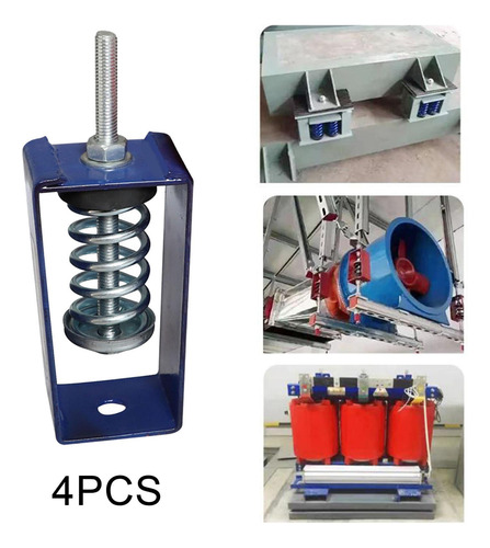 4x Vibración De Resorte Vibration Hangers 5 A 10 Kg
