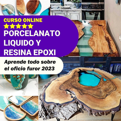 Curso Porcelanato Liquido Y Resina Epoxi 2023