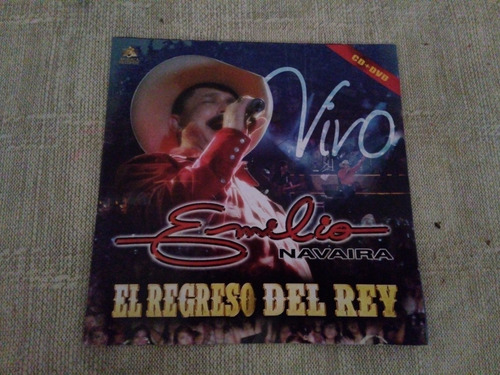 Emilio Navaira - El Regreso Del Rey (cd + Dvd Originales)