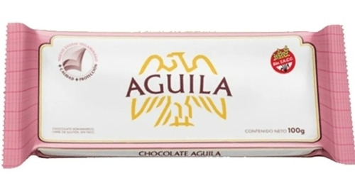 Chocolate Aguila X 100 Gs Golosinera Naranja Y Limon