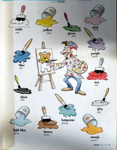 My Green English Book Para Aprender Inglés Con Alegría (Usado)