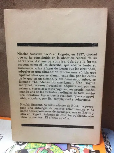 El Retorno A Casa - Nicolás Suescún - Literatura Colombiana (Usado)