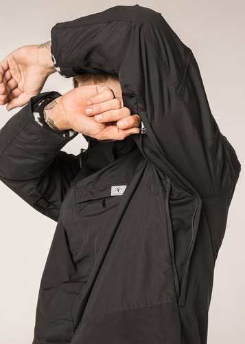 Chaqueta Impermeable Hombre Kaya Unite Volcano 3 En 1 Xs