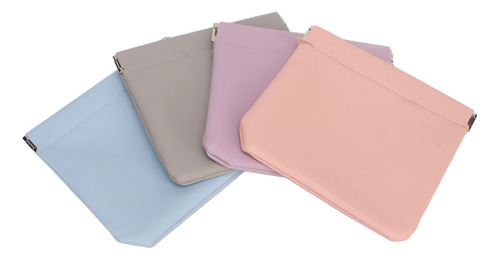 Mini Bolsa De Almacenamiento De Lápiz Labial De 4 Colores