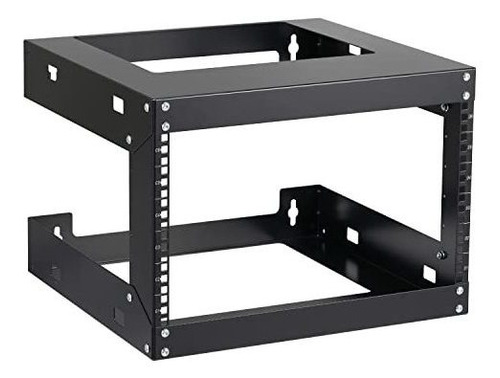 Rack Montaje Pared 6u 19  Negro Para Equipo De Servidor 18 