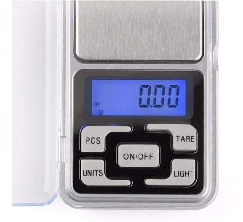 Balanza Digital De Presicion 0.1g A 500g Joyero A Pila