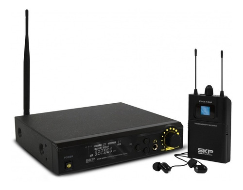 Imagen 6 de 7 de In Ear Stage Skp Uhf 99ch (monitoreo)