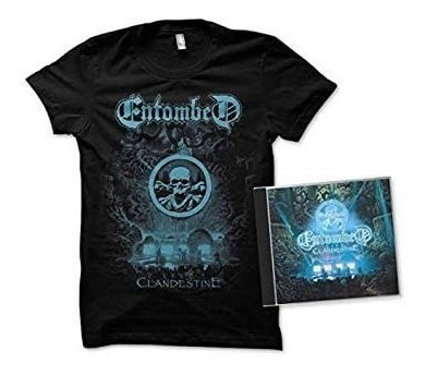 Entombed Clandestine - Live (xl) Extra Large Shirt Cd