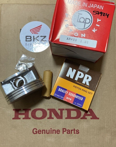 Piston Kit Japon Top Honda Xr 400 1mm 86mm Xr400r Bkz