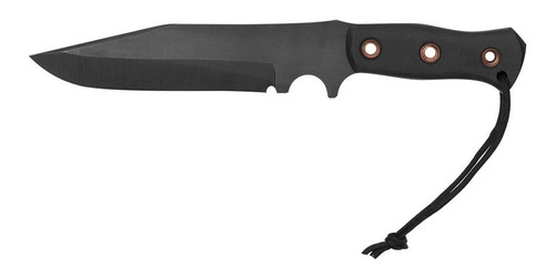 Faca Artesanal Handmade Tactical - Invictus Cor Preto