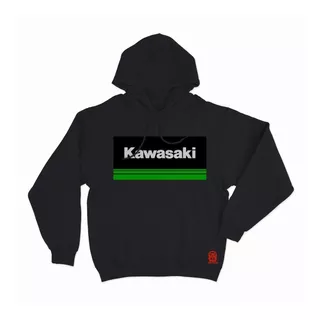 Polera Con Capucha Kawasaki