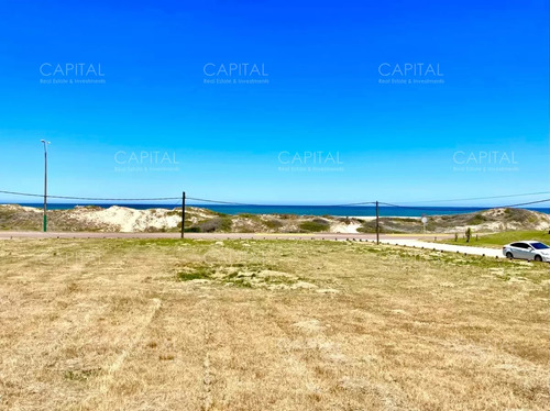 Lote Primera Linea Frente Al Mar En Montoya, La Barra, Punta Del Este En Venta, Ideal Para Edificaciones E Inversores