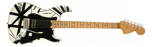 Guitarra Evh Eddie Van Halen Frankenstein Striped Series Black White