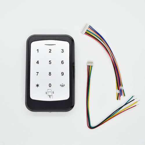 Imagen 5 de 10 de Kit Control Acceso Rfid Pin Y/o Tarjetas A300