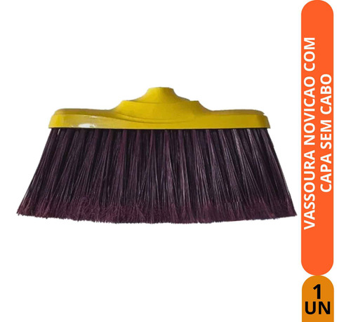 Vassoura Plumada Com Capa 1 Unidade Sem Cabo