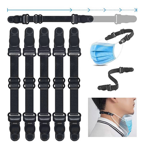 10pcs Mascarilla Para La Oreja Gancho Para La Oreja Extensor