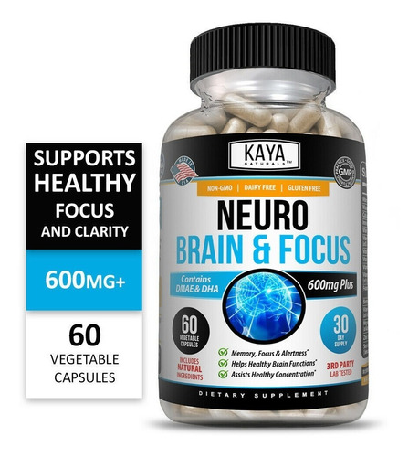 Brain Booster, Memoria, Focus, Usa. = Brain Iq = Focus X