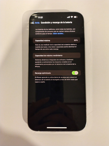 Apple iPhone 14 Pro Max (256 Gb) - Color Plata (Usado)