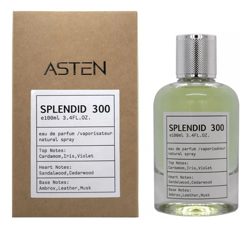 Asten Splendid 300 Edp 100ml Unisex (le Labo Santal 33) Volumen De La Unidad 100 Ml