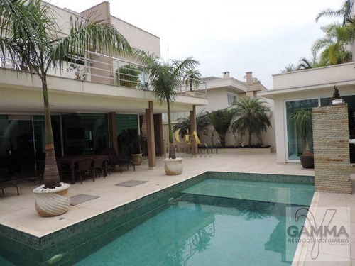Imagem 28 de 30 de Casa Com 4 Dormitórios À Venda, 498 M² Por R$ 4.500.000,00 - Tamboré - Barueri/sp - Ca0162
