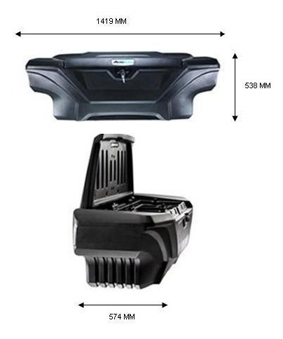 Caja Herramientas Camioneta 574x1419x538mm Gladiator (l)