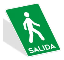 Comprar Señalamiento Verde Protección Civil Letrero Nom 30x40cm