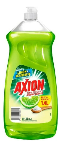 Lavatrastes Líquido Axion Limón+bicarbonato 1.4l