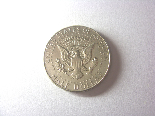 Linda Moeda Antiga Eua Half Dollar 1968 Prata Sob. Autentica