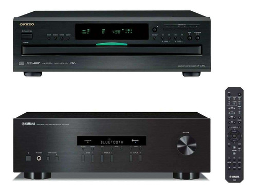 Receptor Estéreo Y Carrusel De 6 Discos Onkyo Dx-c390 Por