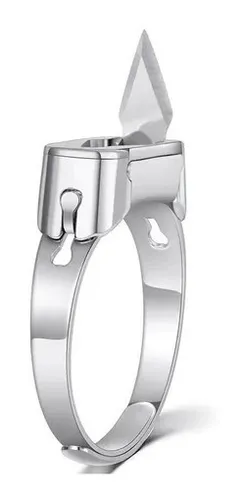 Anillo Navaja Ajustable Para Defensa Personal Cuotas sin inter s