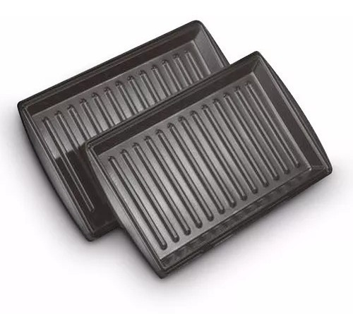 Waflera Sandwichera Ultracomb Grill Panini 3 En 1 con 3 Placas Intercambiables Color Negro