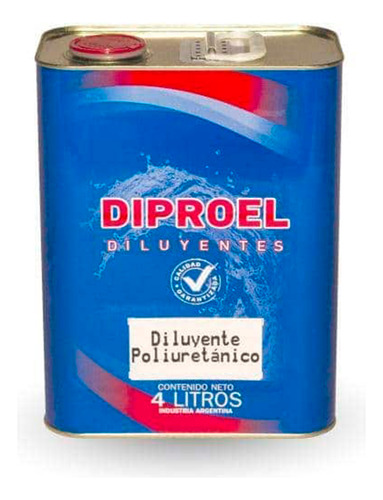 Diluyente Poliuretánico 4 Litros Diproel