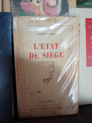 Estado De Sitiol'etat De Siège.albert Camus1°ed 1948