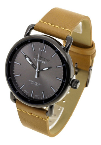 Reloj Europa By Diesel Hombre 4003 - Cuero Acero Wr30