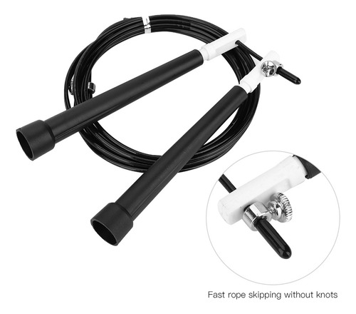 Cuerda De Saltar Con Velocidad Ajustable, Cable De Acero Par