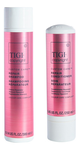 Tigi Copyright Repair Shampoo + Acondicionador Pelo Dañado