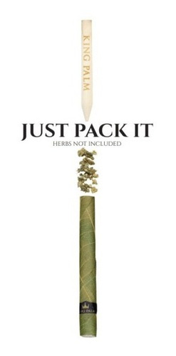 Imagen 2 de 5 de Slim Roll X 2 King Palm Natural - Blunt Conos Hojillas