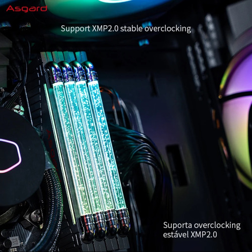 Memória Ram Ddr4 Asgard Loki W3 Rgb 16gb (2x8) 4000mhz Cl16