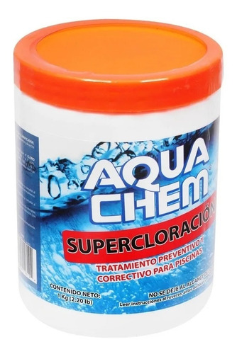 Supercloracion Aquachem Tratamiento Preventivo Albercas