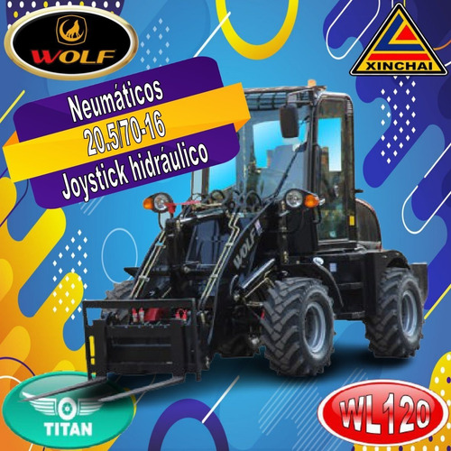 Imagen 7 de 15 de Pala Cargadora Frontal Wolf We120 0hs